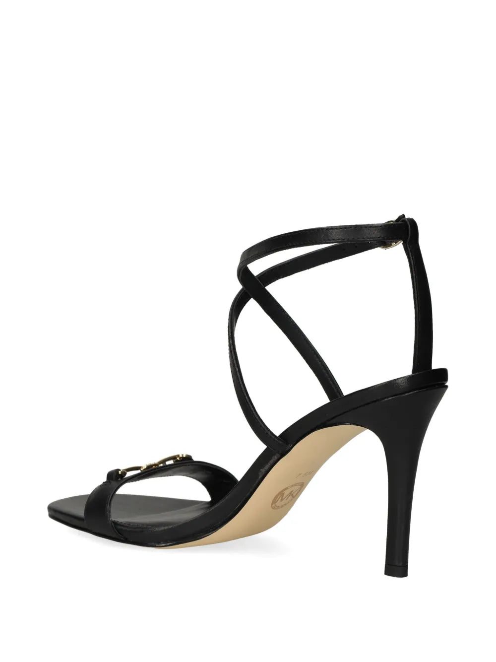 Michael Michael Kors 90mm logo-plaque sandals - Image 3