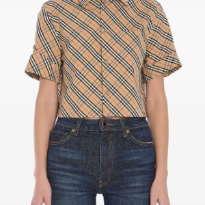 Burberry cropped shirt