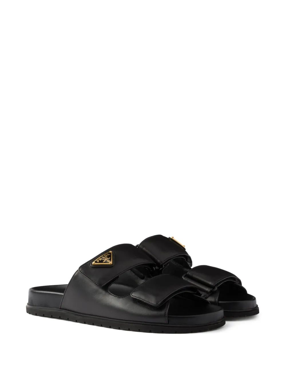 Prada touch-strap leather sandals - Image 2