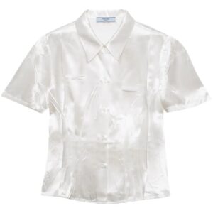 Prada  satin shirt
