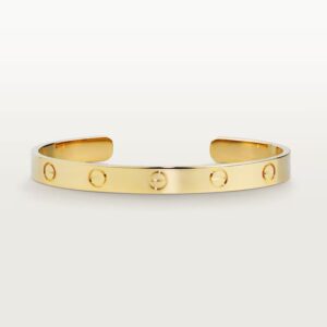Cartier LOVE cuff, open, classic model