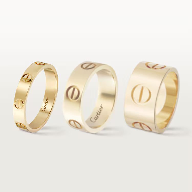 Cartier LOVE ring, small model - Image 2