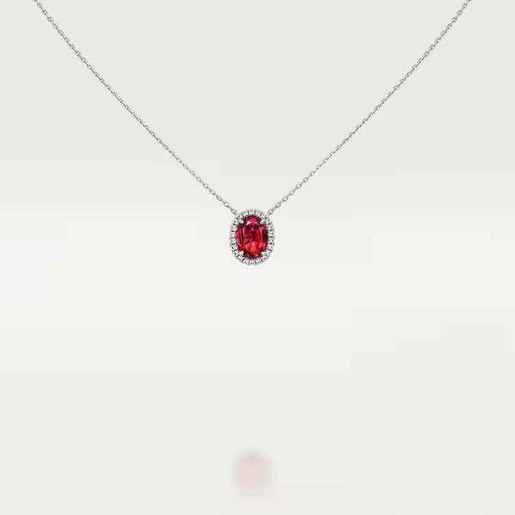 Cartier Destinée necklace with colored stone
