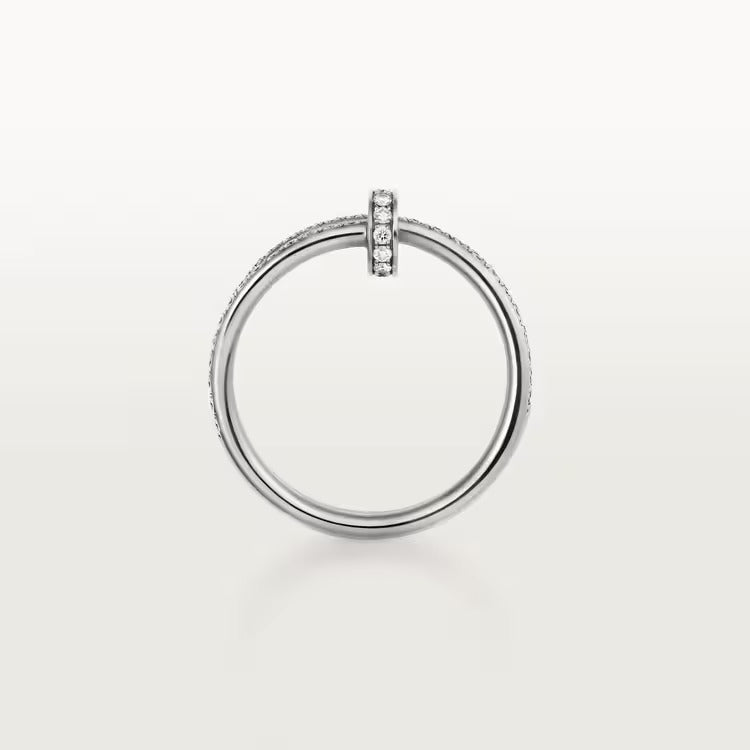 Cartier Juste un Clou ring, double, half-paved - Image 3