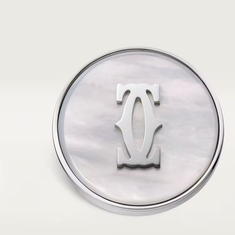 Cartier cufflinks in mother-of-pearl - Image 3
