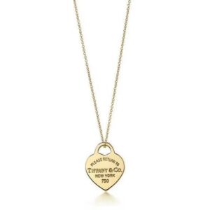 Tiffany Heart Tag Pendant