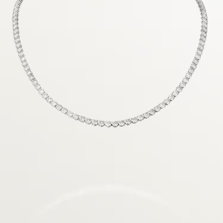 Cartier Lignes Essentielles necklace, brilliant-cut diamonds