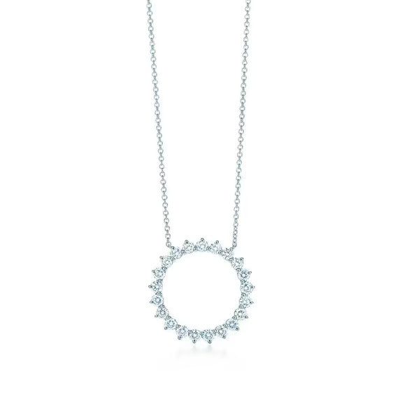Tiffany Open Circle Pendant