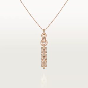 Cartier Agrafe pendant, paved