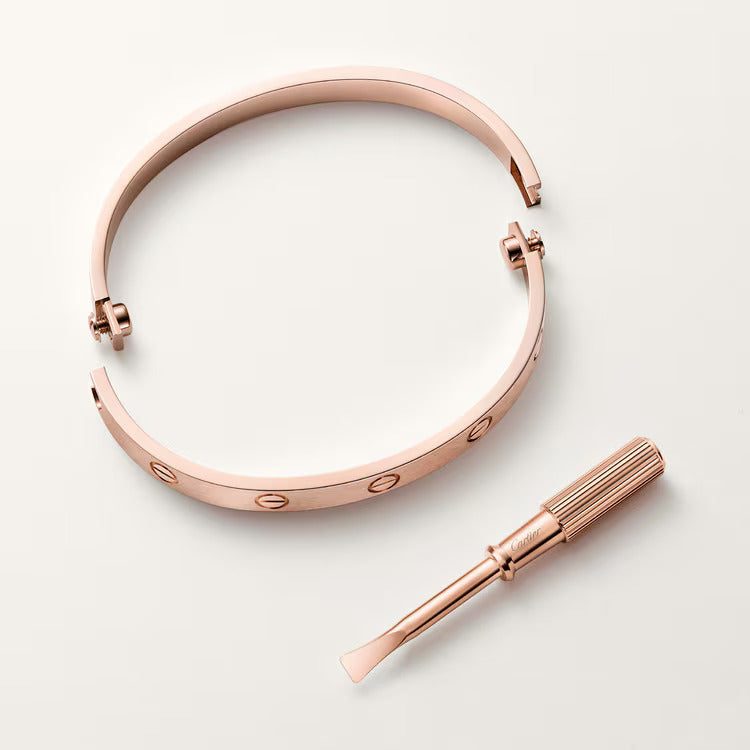 Cartier LOVE bracelet, classic model, brushed - Image 4