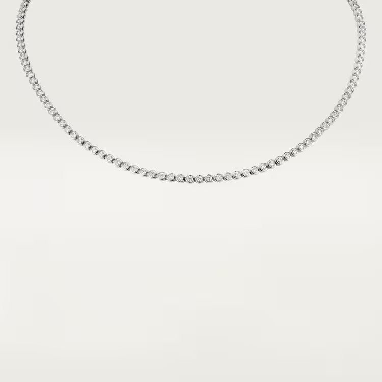 Cartier C de Cartier Essential Lines necklace, brilliant-cut diamonds