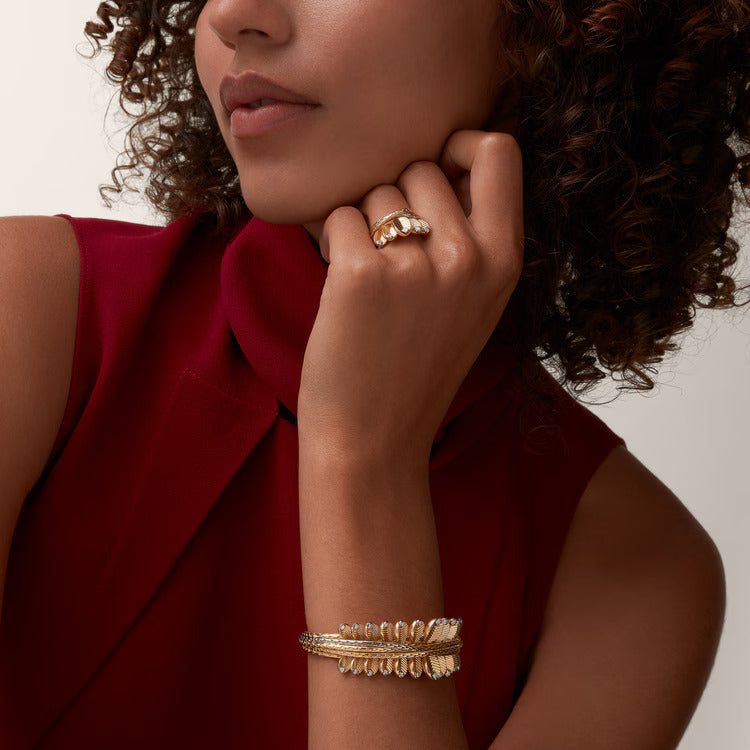 Cartier Grain de Café necklace, diamonds - Image 3