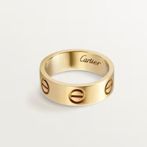 Cartier LOVE ring, classic model
