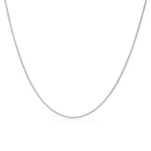 Tiffany 18k White Gold Chain