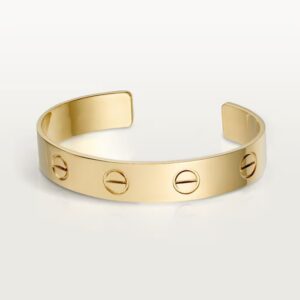 Cartier LOVE cuff, open, large model