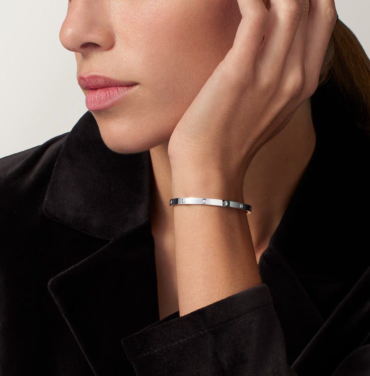 Cartier LOVE bracelet, small model, 6 diamonds - Image 3