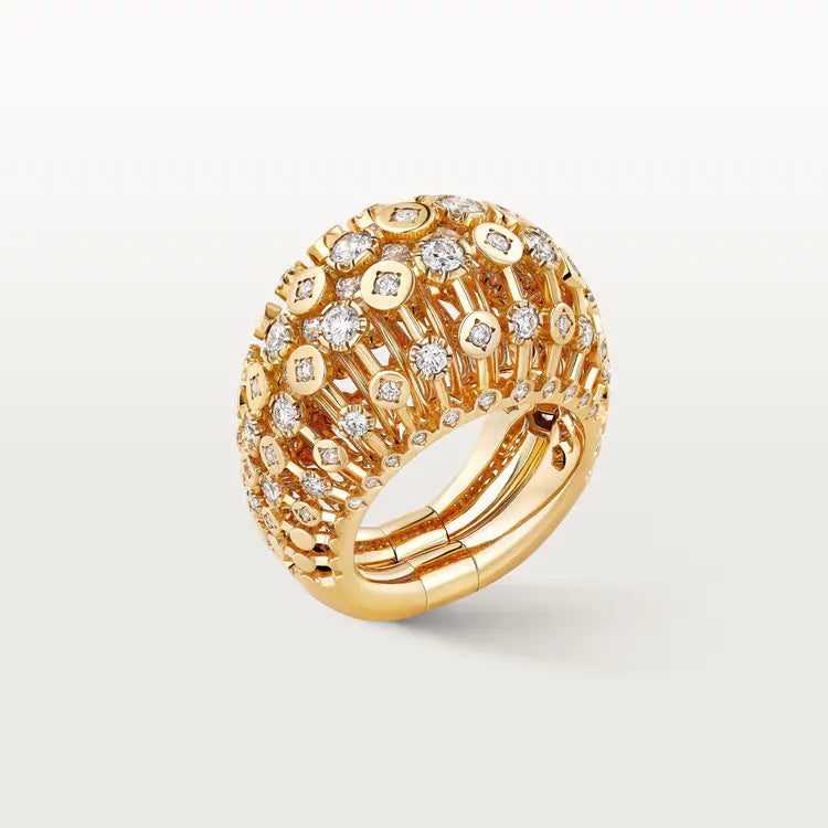 Cartier Libre Polymorph ring, transformable, diamonds