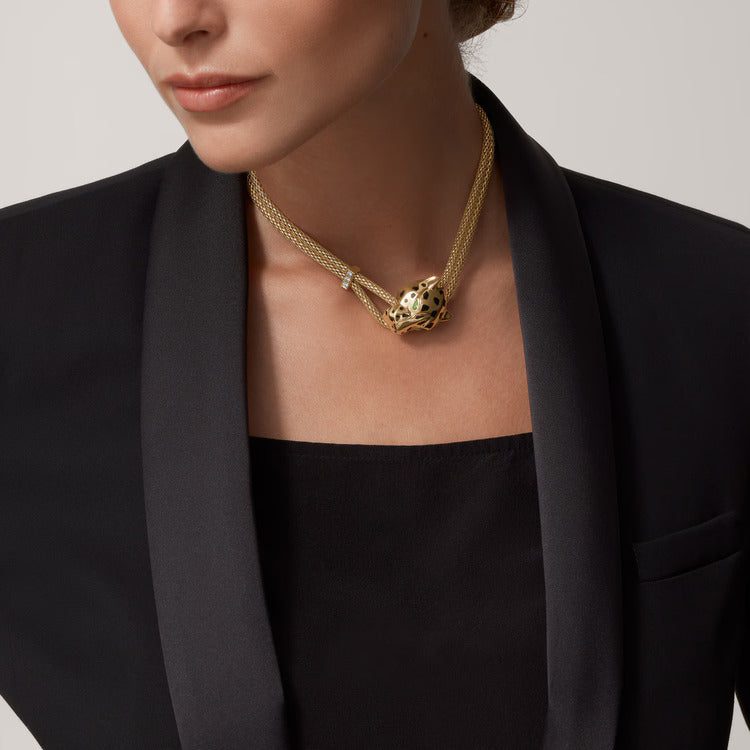 Cartier Panthère de Cartier necklace, paved - Image 2