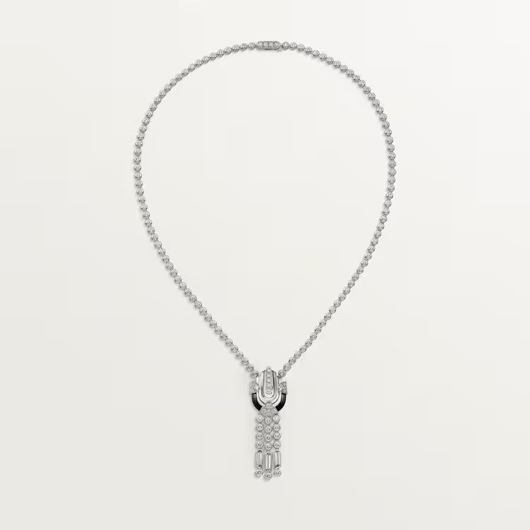 Cartier Geometry & Contrast necklace