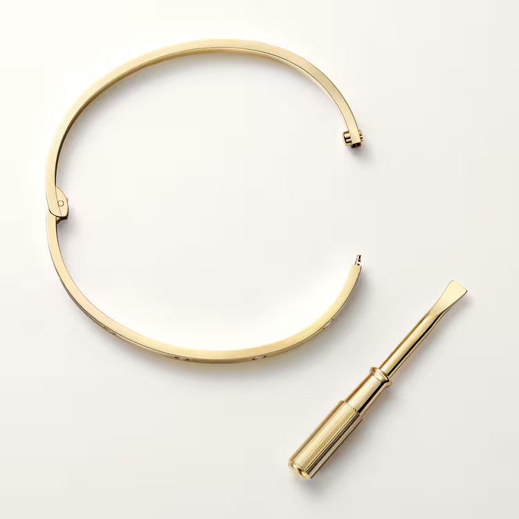 Cartier LOVE bracelet, small model, 10 diamonds - Image 3