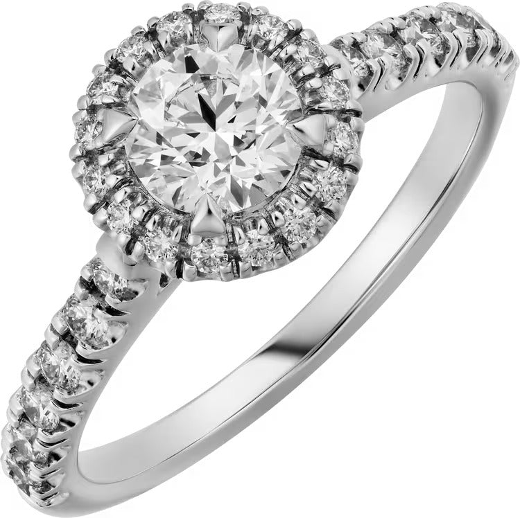 Cartier Destinée solitaire, brilliant-cut diamond, paved - Image 2
