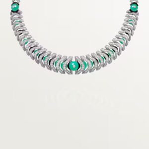 Cartier Geometry & Contrast necklace