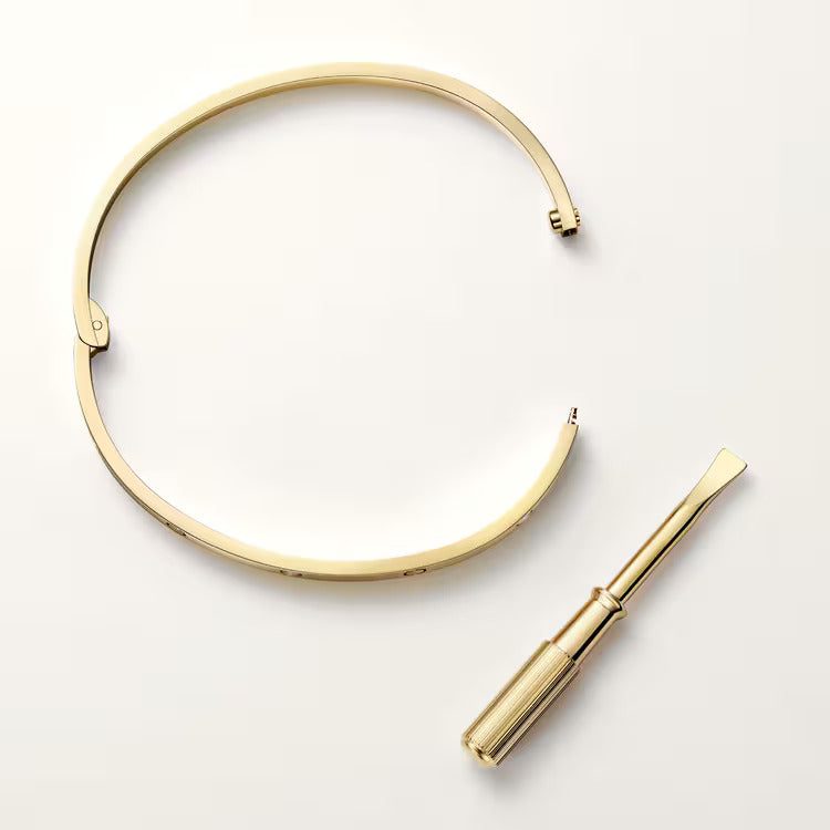 Cartier LOVE bracelet, small model, 6 diamonds - Image 3