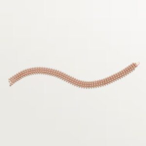 Cartier Clash de Cartier bracelet, flexible, double row, paved