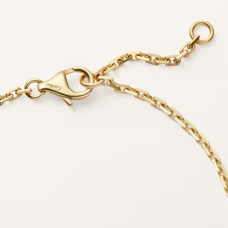 Cartier LOVE bracelet, on chain, paved - Image 2