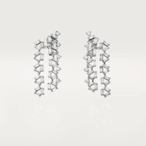 Cartier Reflection de Cartier earrings, diamonds