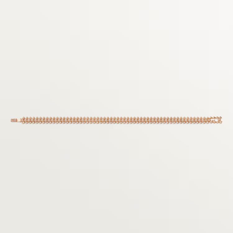 Cartier Clash de Cartier bracelet, flexible, small model, paved