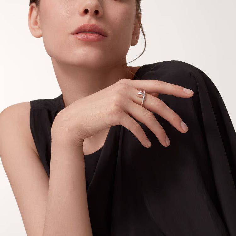 Cartier Juste un Clou ring, classic model, diamonds - Image 4