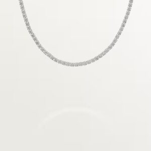 Cartier Lignes Essentielles necklace, brilliant-cut diamonds