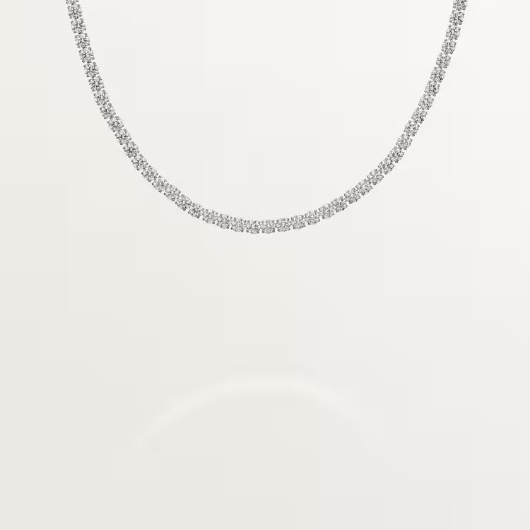 Cartier Lignes Essentielles necklace, brilliant-cut diamonds
