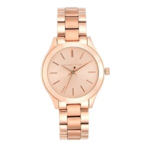 Michael Kors Mini Slim Runway Rose Gold Watch MK3513