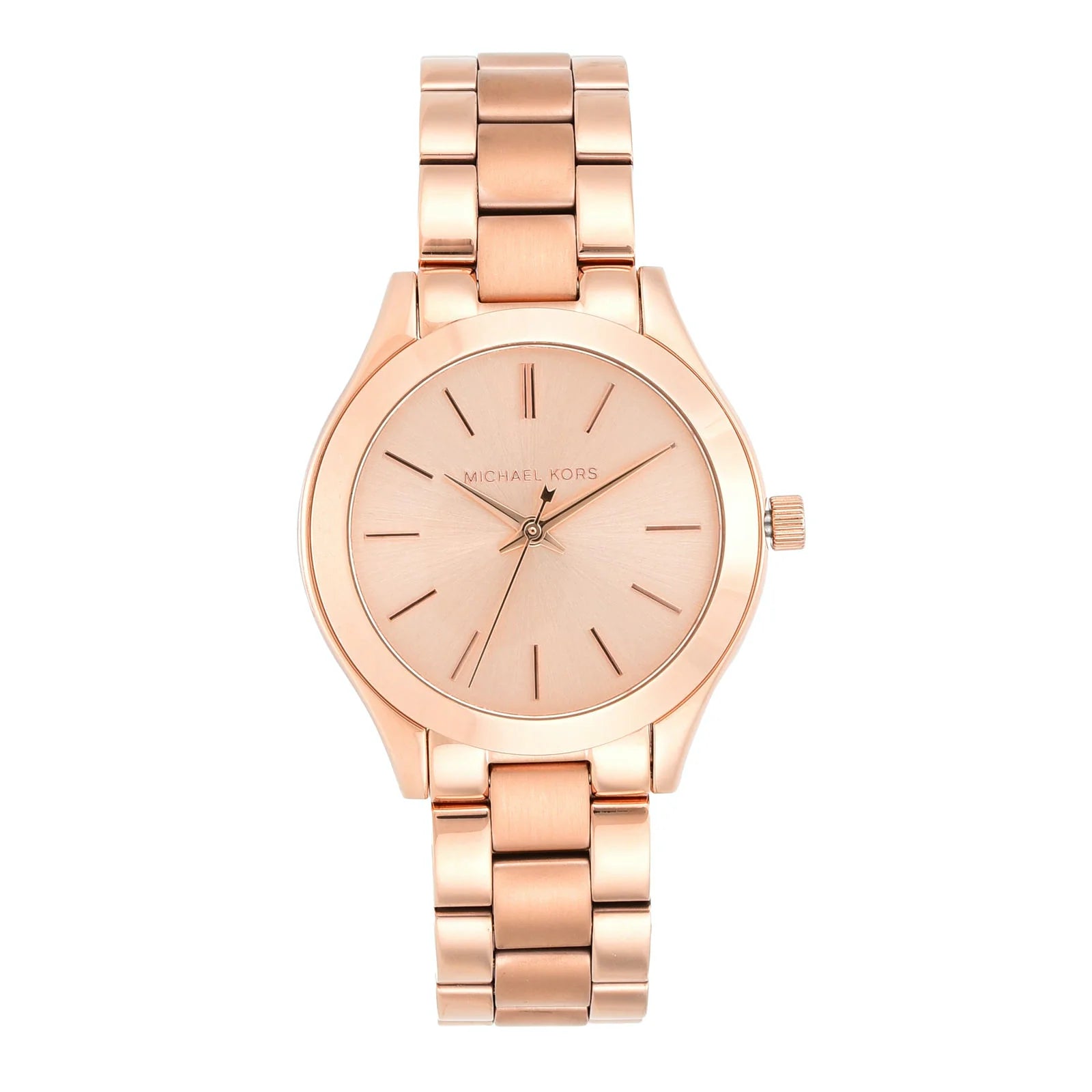 Michael Kors Mini Slim Runway Rose Gold Watch MK3513