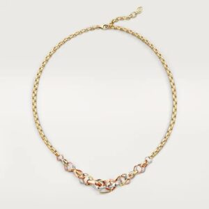 Cartier Trinity necklace, cushion-shaped, medium model