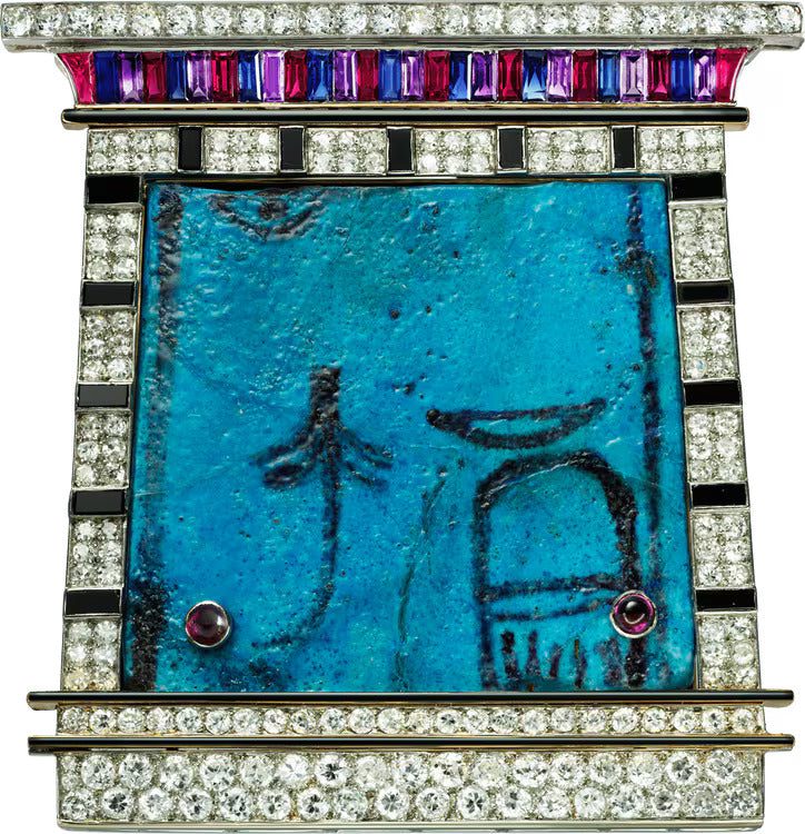 Cartier Antique piece brooch