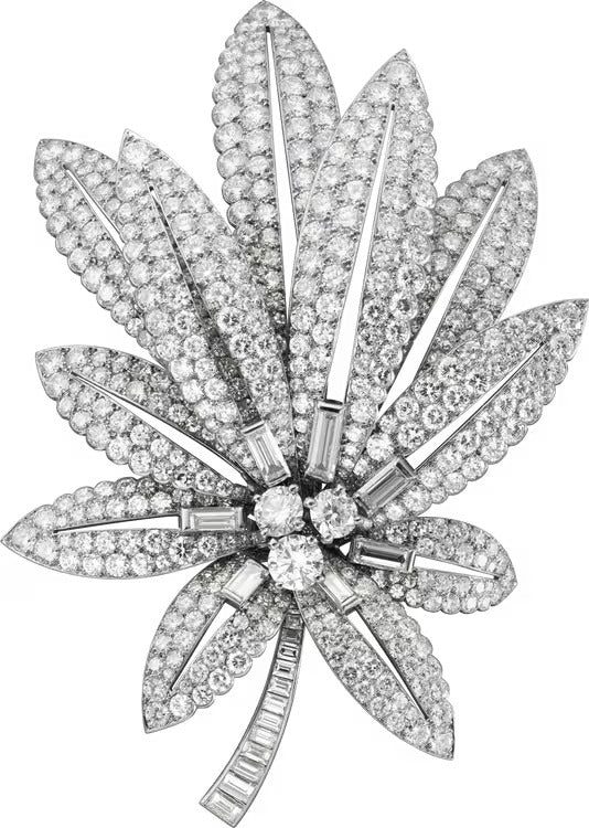 Cartier Antique piece brooch