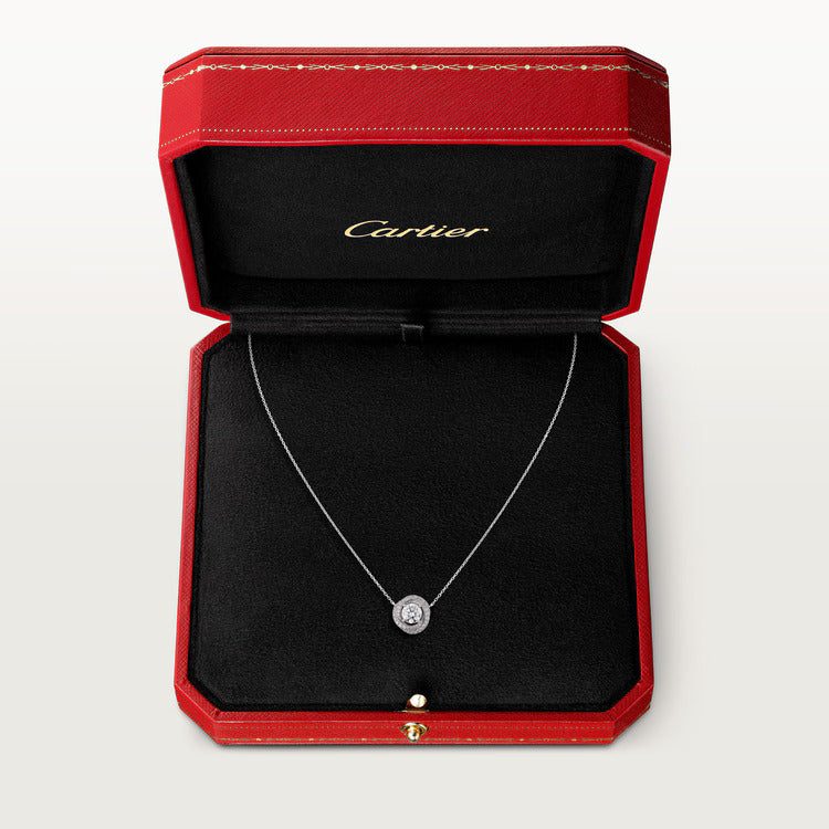 Cartier Trinity Ruban pendant, brilliant-cut diamond, paved - Image 3