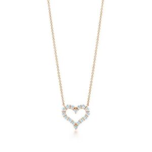 Tiffany Diamond Heart Pendant