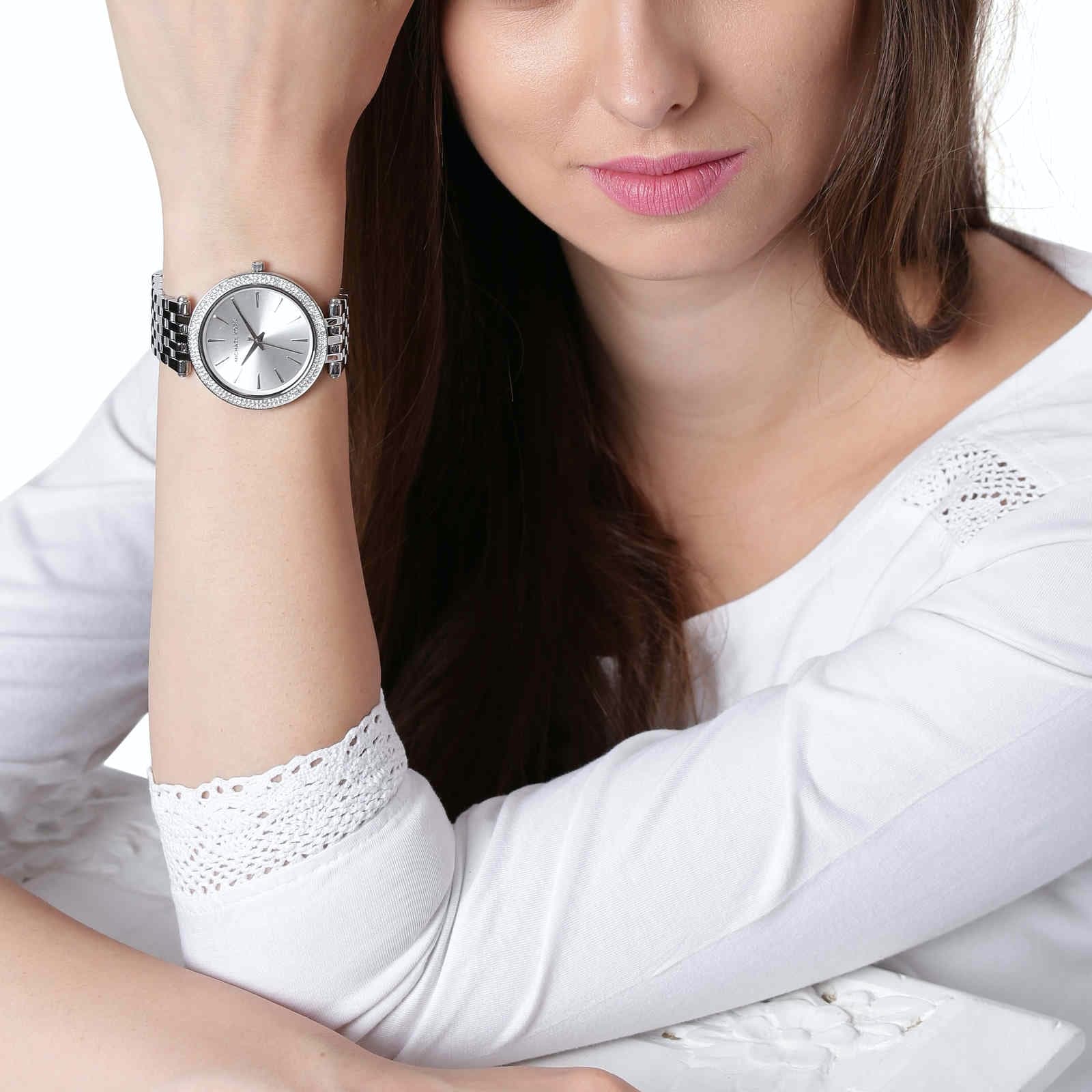 Michael Kors Darci Silver Watch MK3190 - Image 2