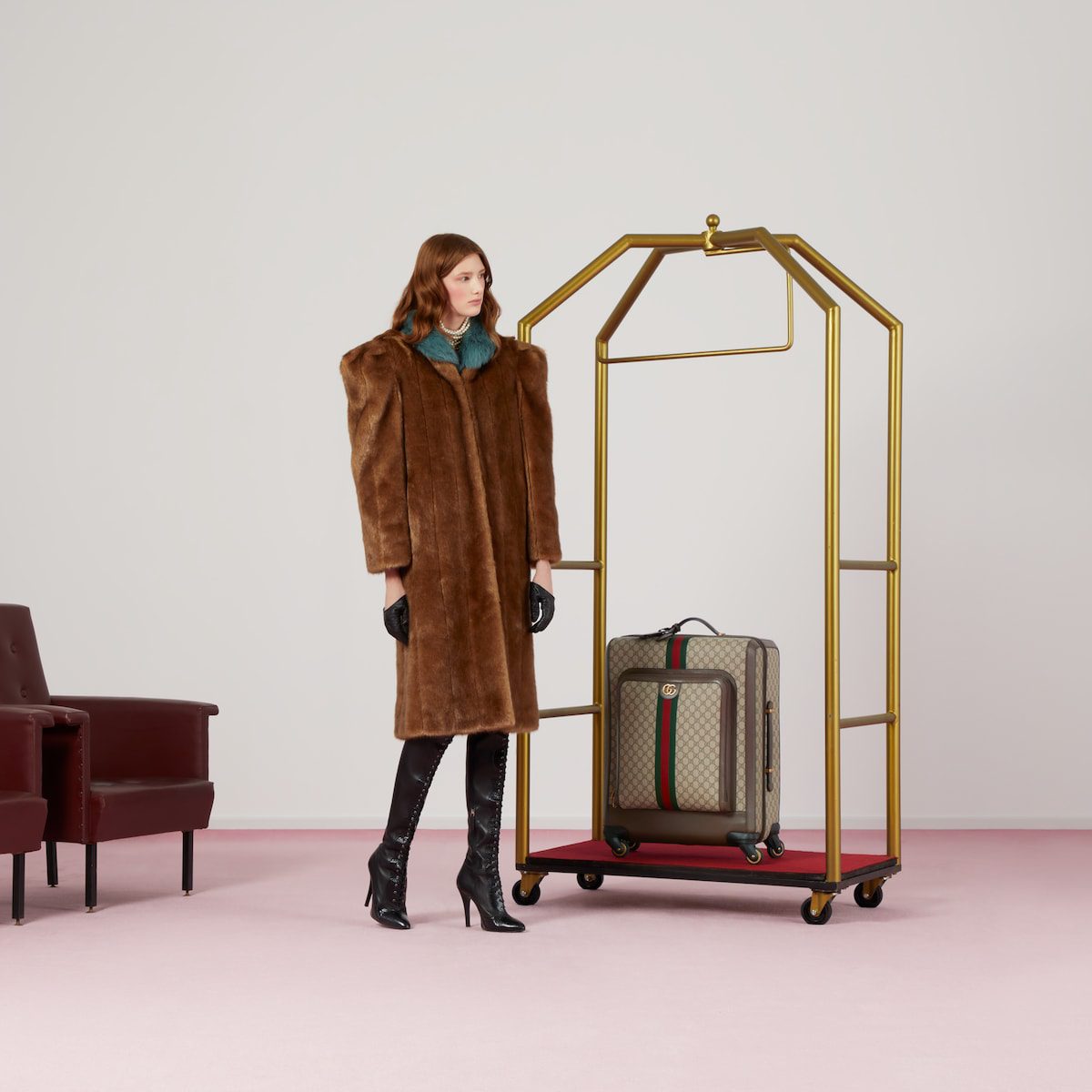 GUCCI SAVOY SMALL CABIN TROLLEY - Image 2