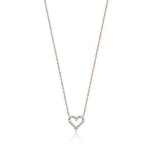 Tiffany Diamond Heart Pendant