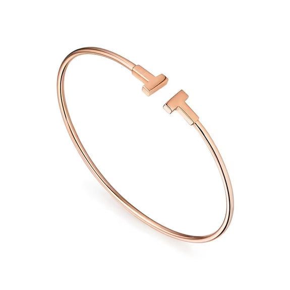 Tiffany T Narrow Wire Bracelet - Image 3