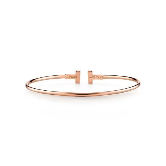 Tiffany T Narrow Wire Bracelet - Image 4