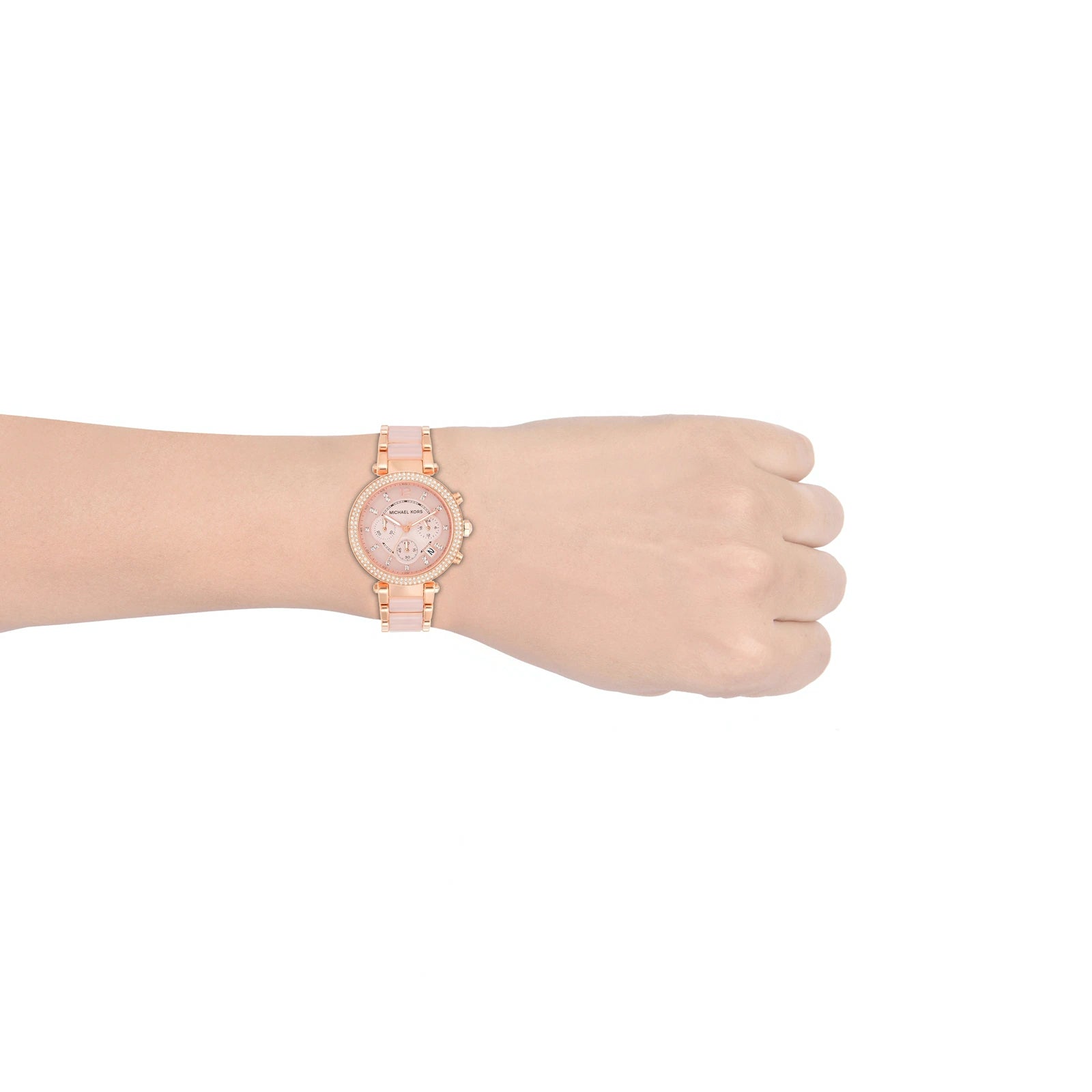 Michael Kors Parker Rose Gold Watch MK58963 - Image 4