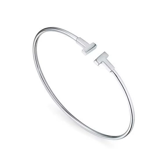 Tiffany T Narrow Wire Bracelet - Image 2