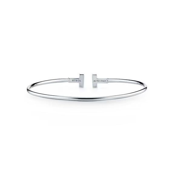 Tiffany T Narrow Wire Bracelet - Image 3