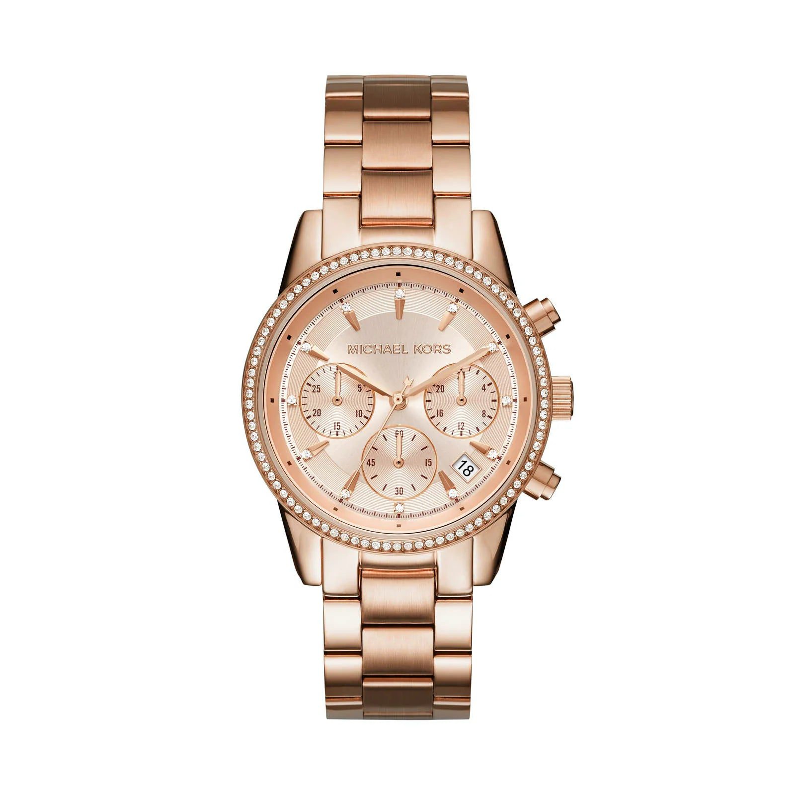 Michael Kors Ritz Rose Gold Watch MK6357